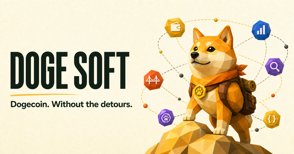 Doge Use Doge Soft — The Dogecoin Stack That Feels Good to Use